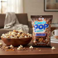 Candy Pop Snickers Popcorn 149 g – Schoko-Erdnuss...
