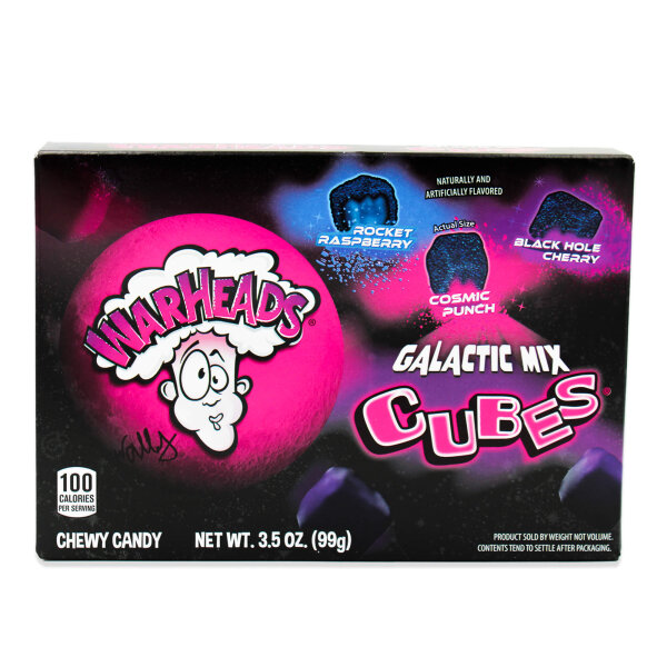 Warheads - Galactic Cubes Box Theater Box 99g