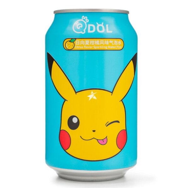 Qdol - Pokemon Pikachu Citrus Flavour 330ml