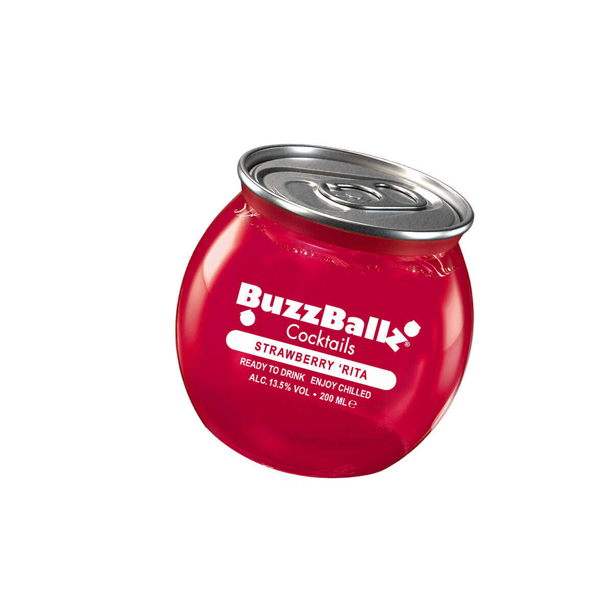 BuzzBallz - Strawberry Rita 13,5% Vol. 200ml, 3,99