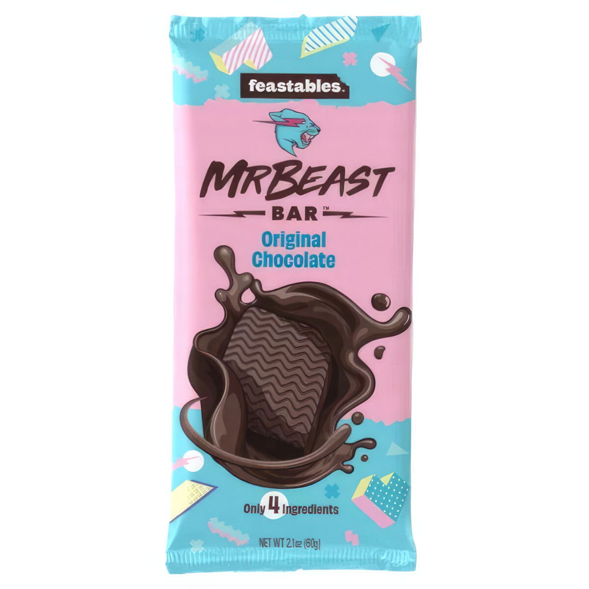 Feastables MrBeast Original Chocolate, 60g