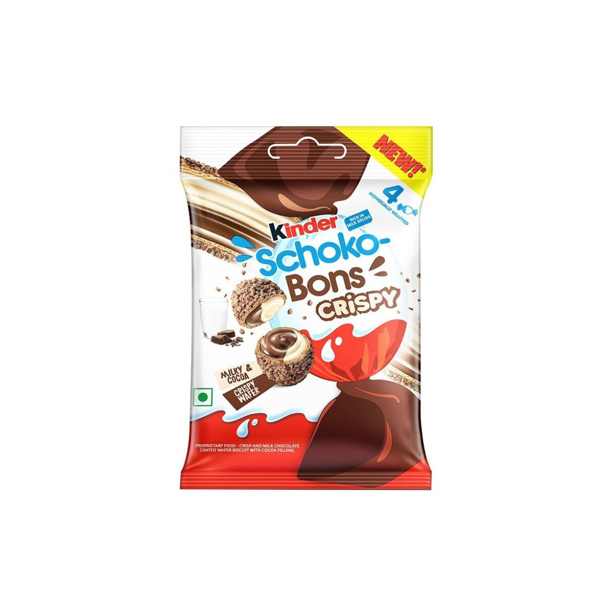 Kinder - Schoko Bons Crispy 22,4g (12er Aufhänger)