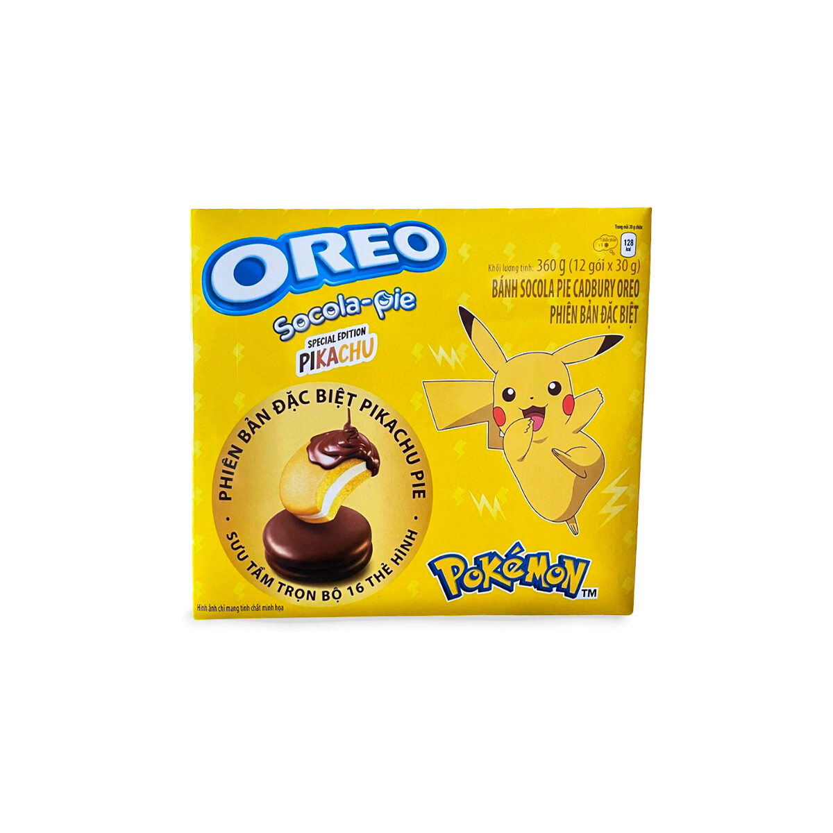 Oreo Pokemon Pie Yellow 360g