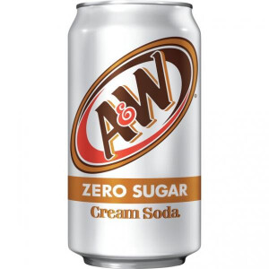 A&W - Cream Soda Zero Sugar 355ml