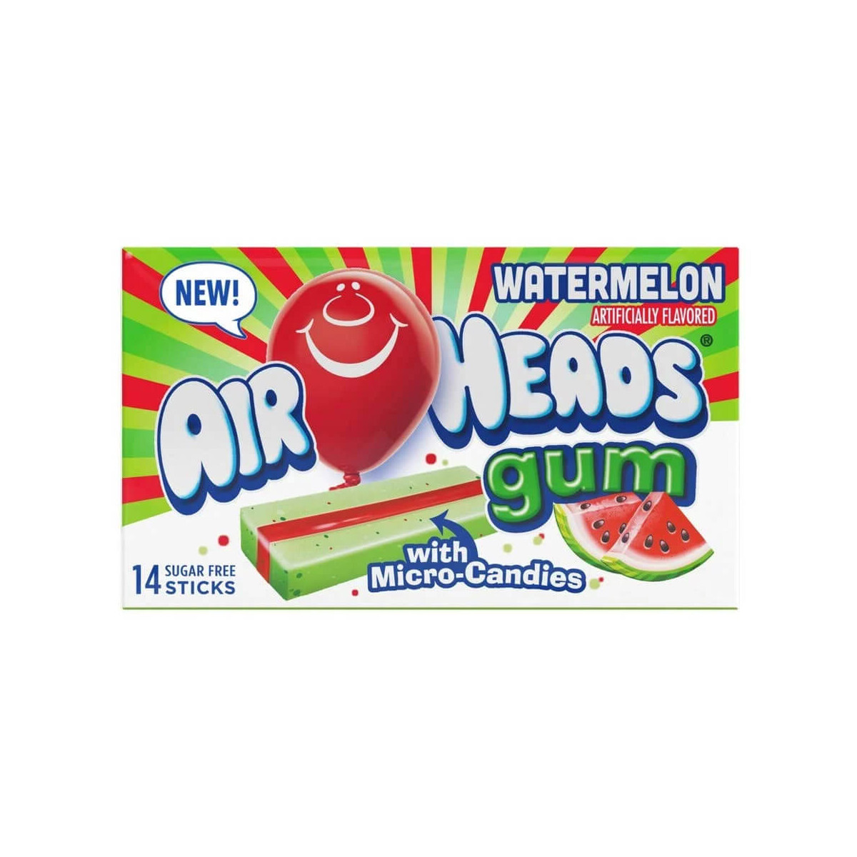 Airheads - Gum Watermelon 33g