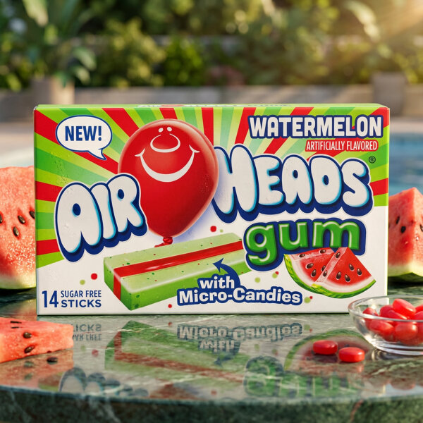 Airheads - Gum Watermelon 33g
