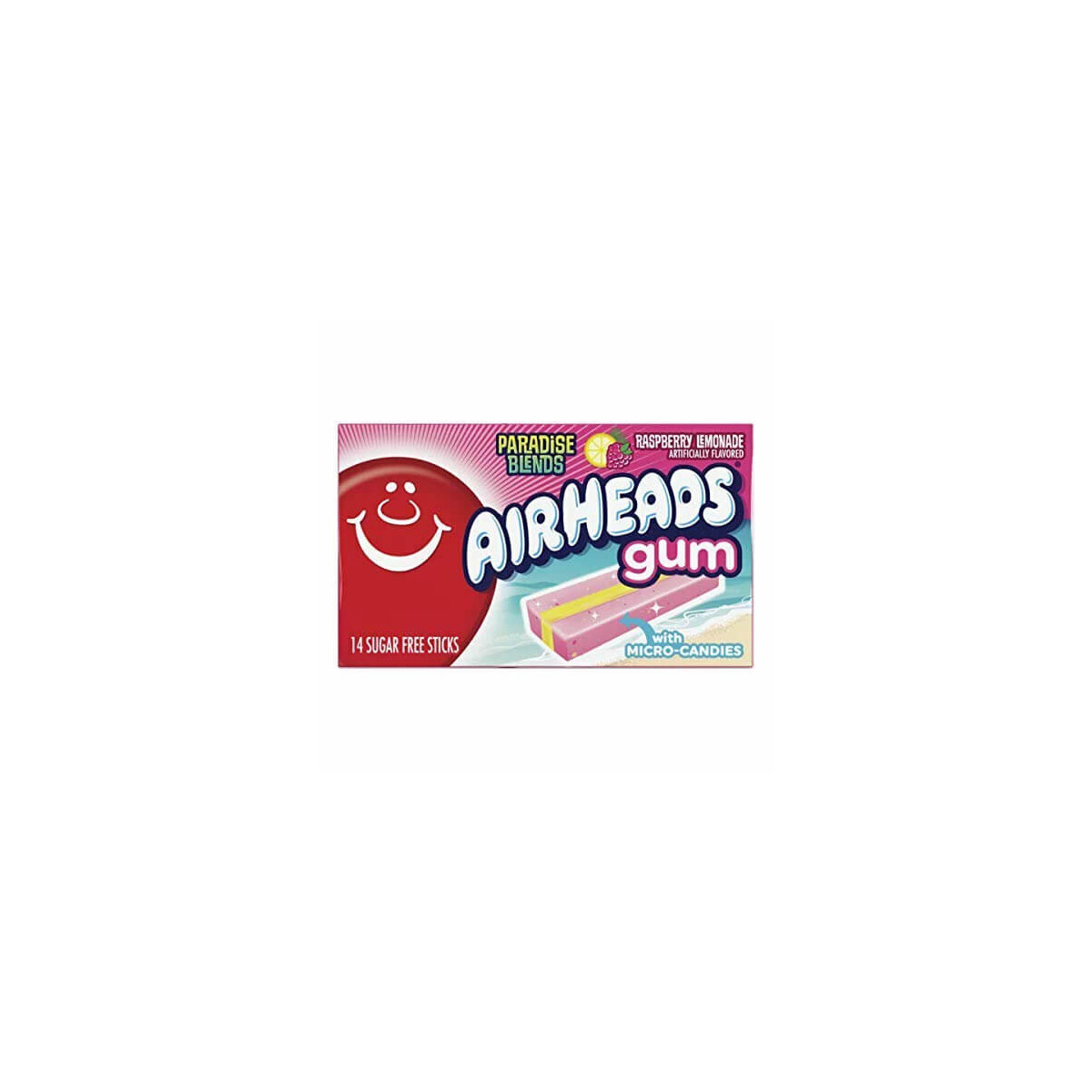 Airheads Gum - Raspberry Lemonade 33g