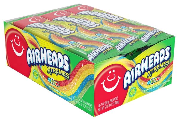 Airheads - Xtremes Rainbow Berry 57g