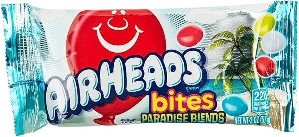 Airheads Bites Paradise Blends 57g – Tropen-Kaubonbons