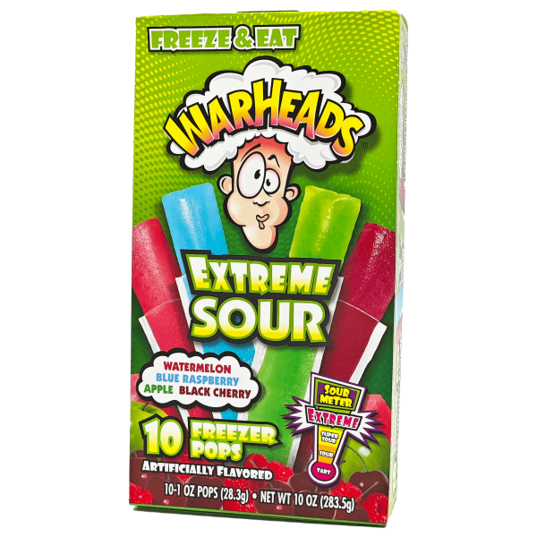 Warheads - Extreme Sour Freezer Pops 283,5g