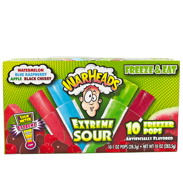 Warheads - Extreme Sour Freezer Pops 283,5g