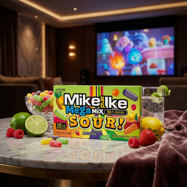 Mike and Ike - Mega Mix Sour 120g