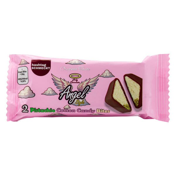 Angel Hair Schokolade Riegel - Pistachio Cotton Candy Milk Chocolate 40g