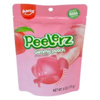 Amos Peelerz Gummy Peach 65g
