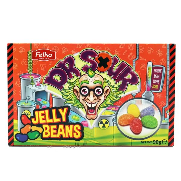 Dr. Sour Jelly Beans 90g