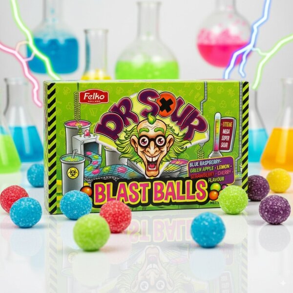 Dr. Sour Blast Balls 80g
