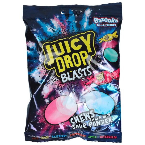 Bazooka Juicy Drop Blasts 120g