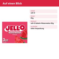 Jell-O Gelatin Watermelon 85g
