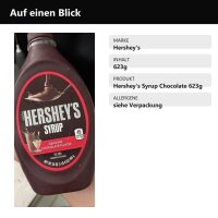 Hersheys Syrup Chocolate 623g