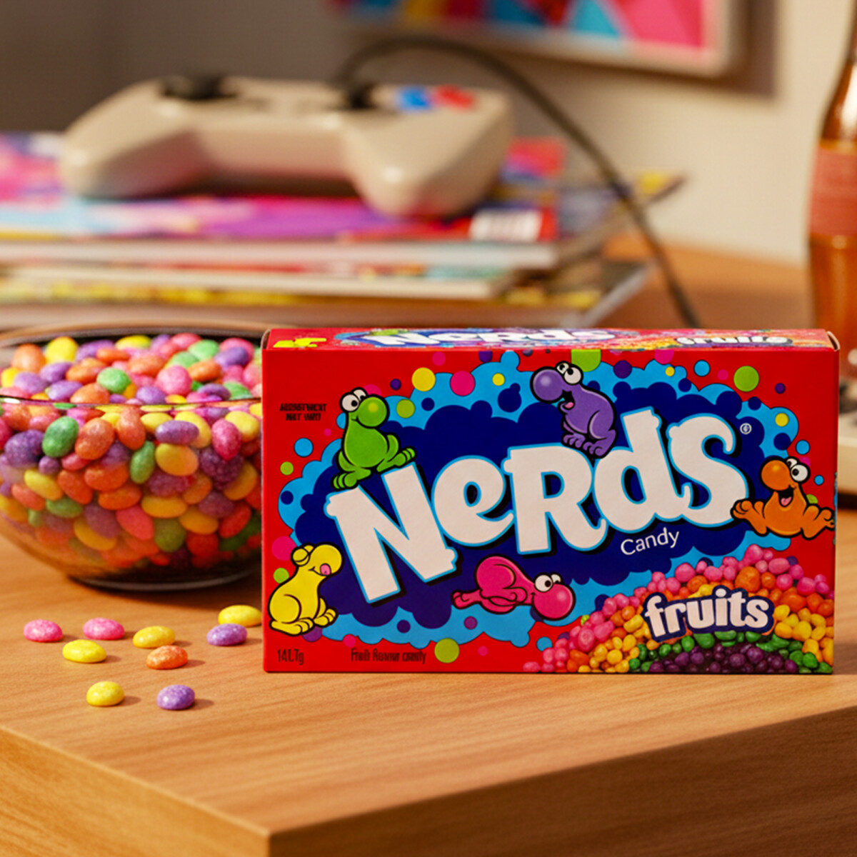 Nerds Fruits Candy 141,7 g – Bunte Fruchtbonbons...