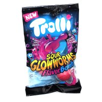 Trolli Sour Glowworms Flavor Bomb 75g
