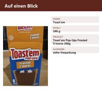 Toast’em Pop-Ups Frosted S’mores 288g