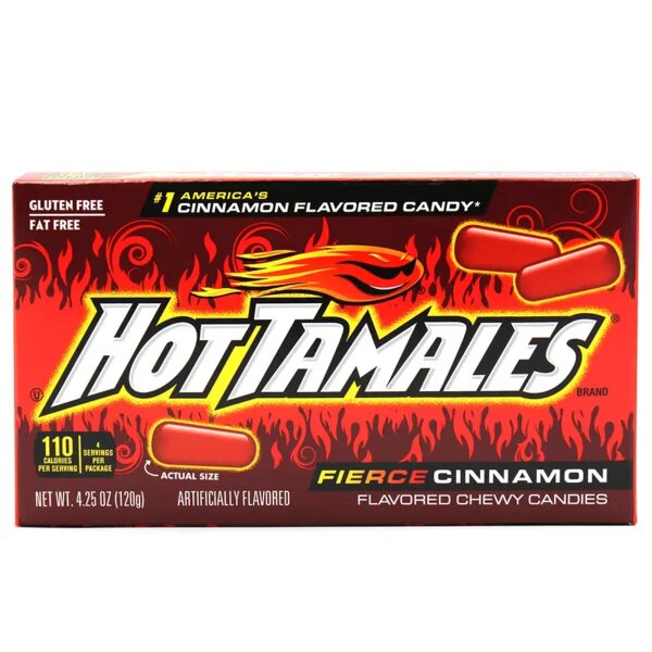 Hot Tamales Fierce Cinnamon 120g
