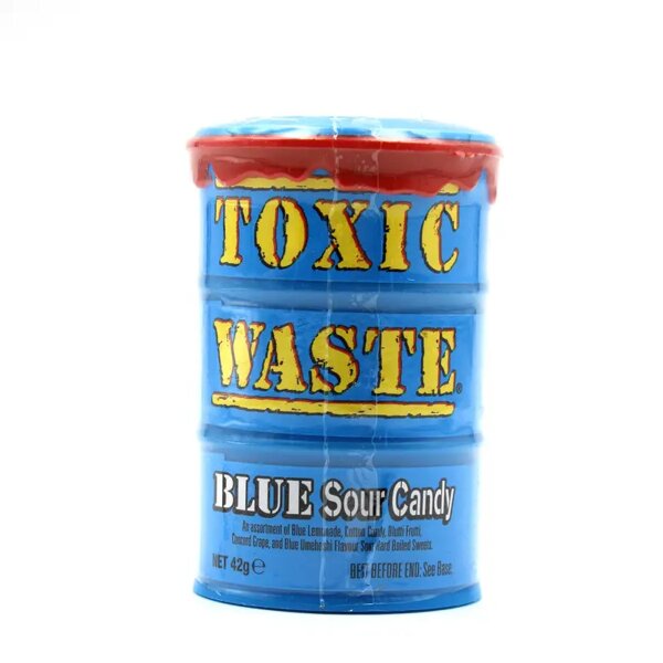Toxic Waste Blue Sour Candy 42g