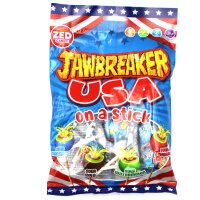 ZED Candy Jawbreaker USA Lollipops Sour Mix 160 g