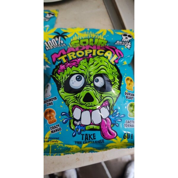Sour Madness Tropical 60 g – Hard Candy Tropicals