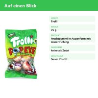 Trolli Pop Eye Original Sour Splash 75g