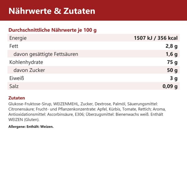 Hitschies Schnüre Erdbeer 125g
