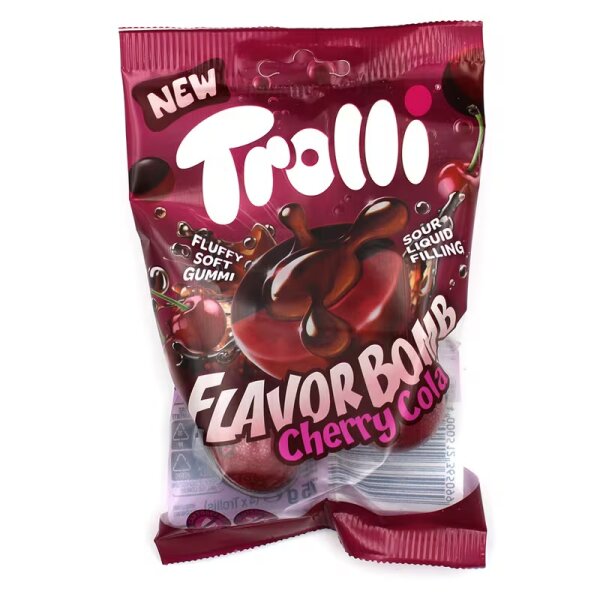 Trolli Flavor Bomb Cherry Cola 75g USA Import