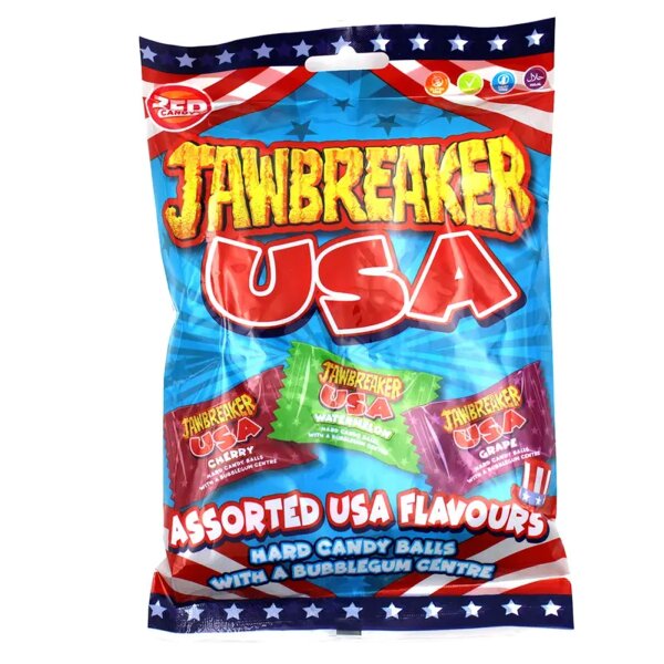Jawbreaker USA 99 g – Candy Balls mit Kaugummikern
