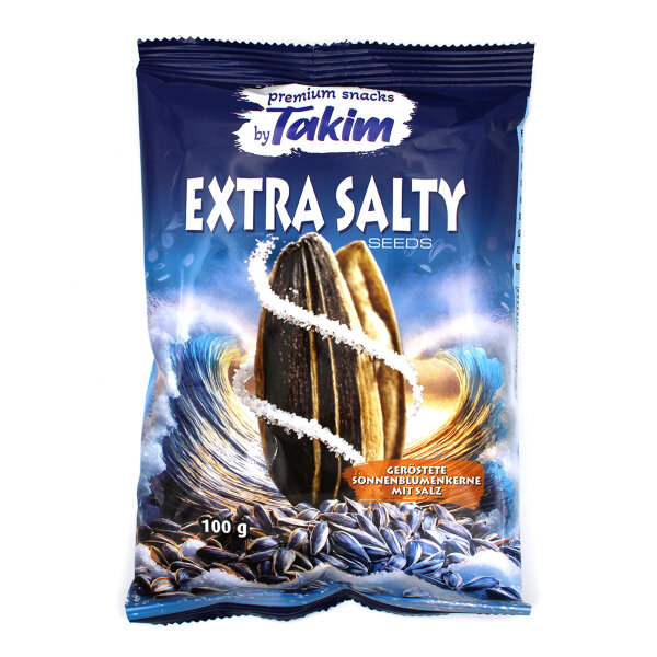 Takim Extra Salty Seeds – Sonnenblumenkerne mit Salz 100 g