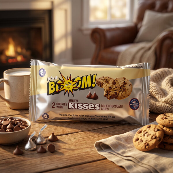 Hersheys Its a Boom! Hersheys Kisses Milk Chocolate Chips 25g Egypt