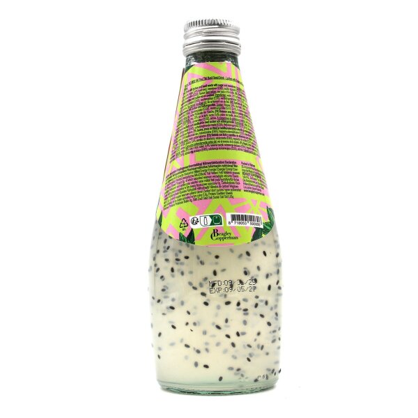 Thai Tiki Basil Seed Drink Lychee 290ml