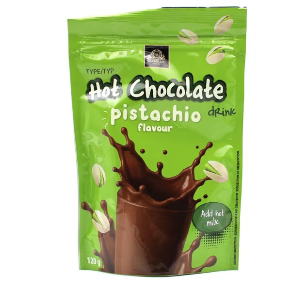 Bardollini  Hot Chocolate Pistachio Flavour 120g Niederlande