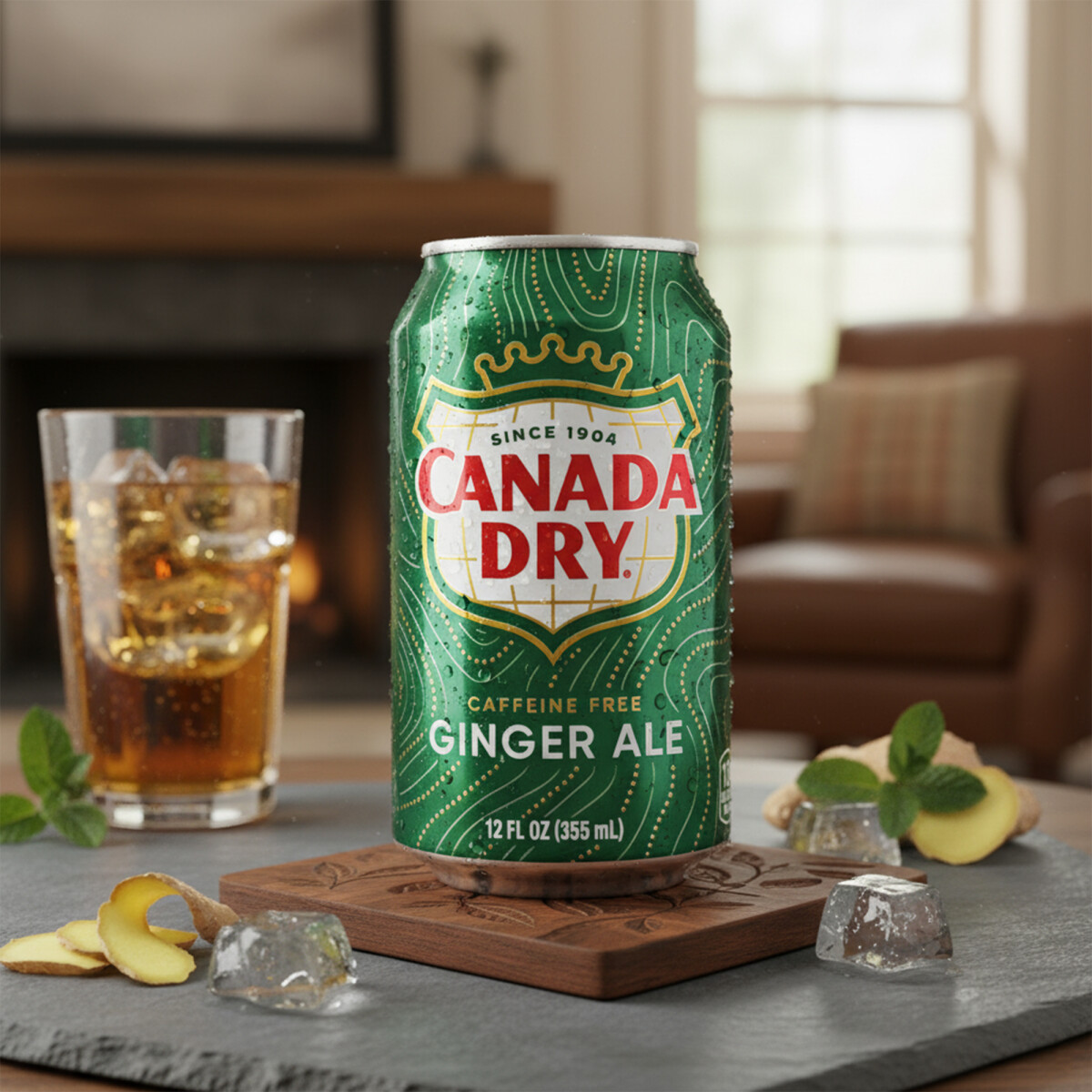 Canada Dry Ginger Ale 355ml – koffeinfreier Softdrink