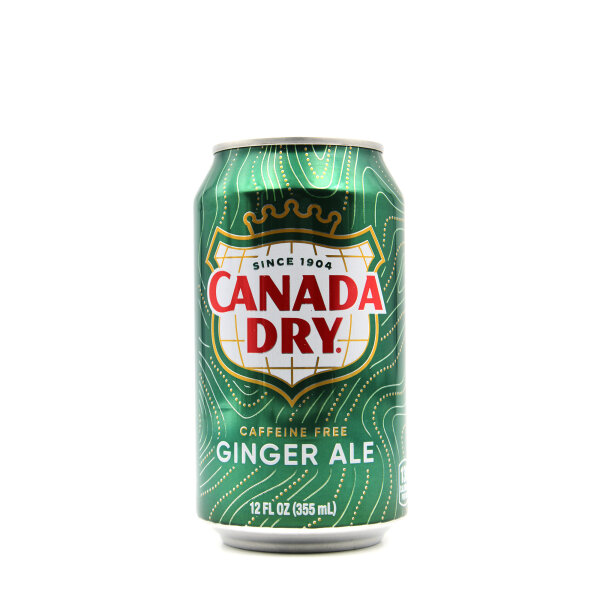 Canada Dry Ginger Ale 355ml – koffeinfreier Softdrink