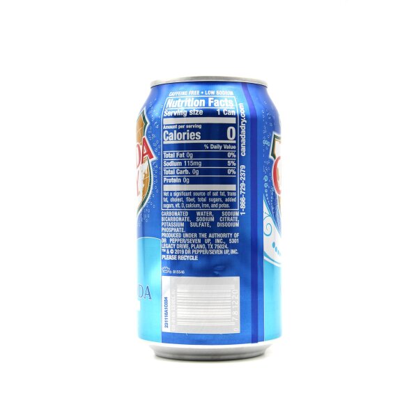 Canada Dry Club Soda 355ml Dose USA Import