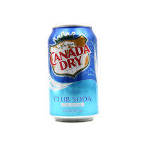 Canada Dry Club Soda 355ml – Erfrischendes Sodawasser