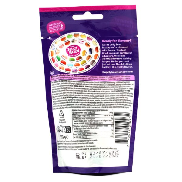 The Jelly Bean Factory – 36 Sorten Gourmet Jelly Beans, 113g