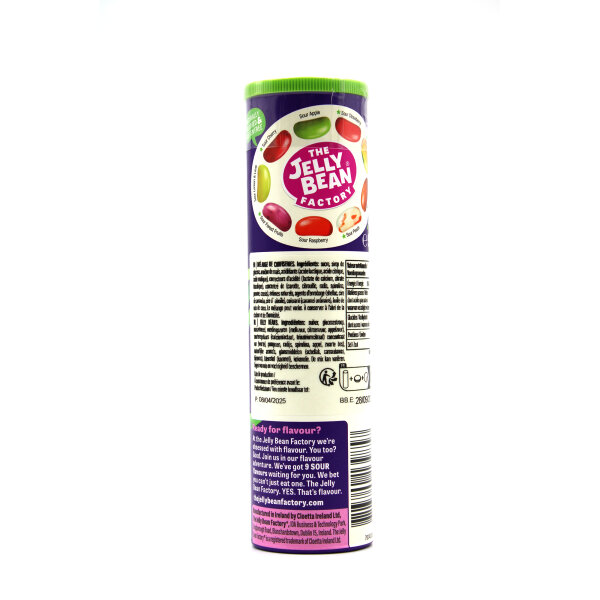 The Jelly Bean Factory Sour Mix – 9 saure Geschmacksrichtungen, 90g