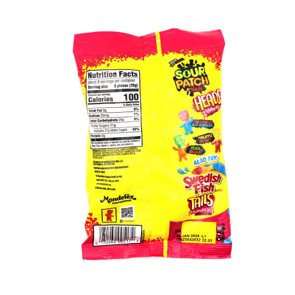 Sour Patch Kids Heads Big Kids Fruchtgummi 226 g