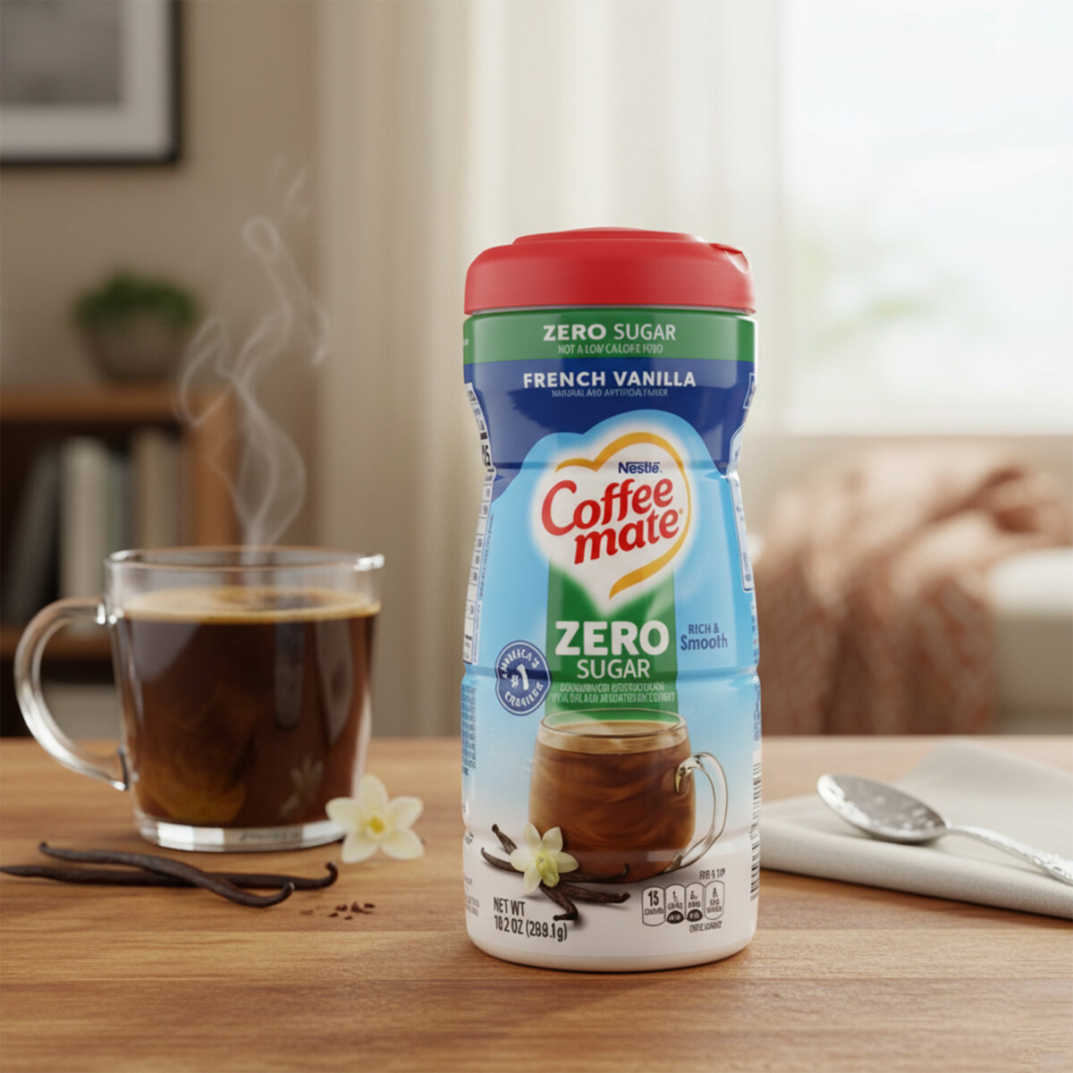 Coffee Mate Zero Sugar French Vanilla Kaffeeweißer...