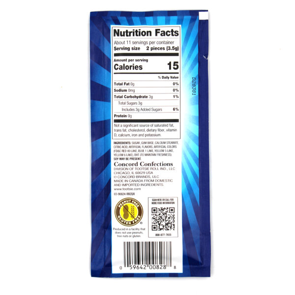 Razzles Original – Bonbon & Kaugummi in einem (40 g)