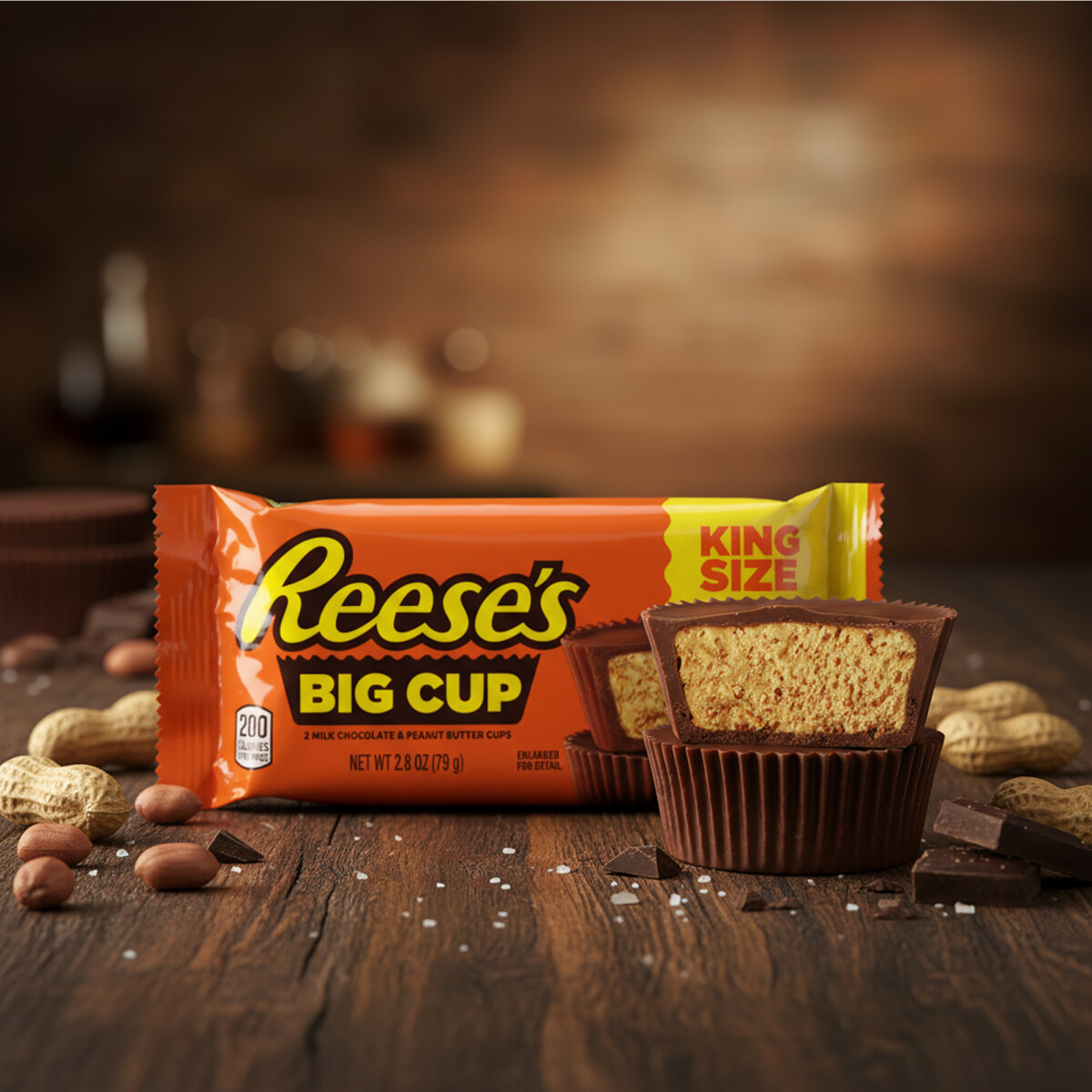 Reese’s Big Cup King Size 79g – Schokolade...