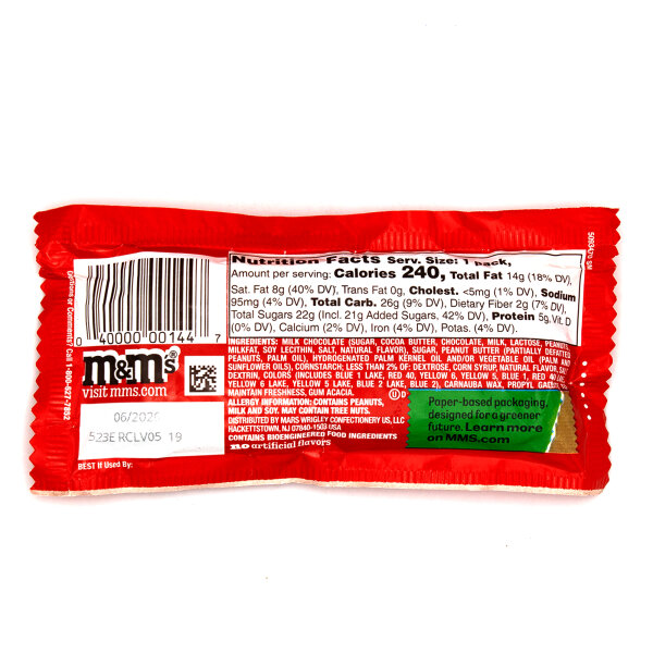 MM Penut Butter 46,2 g