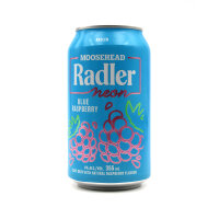 Moosehead Radler Neon Blue Raspberry 355 ml –...
